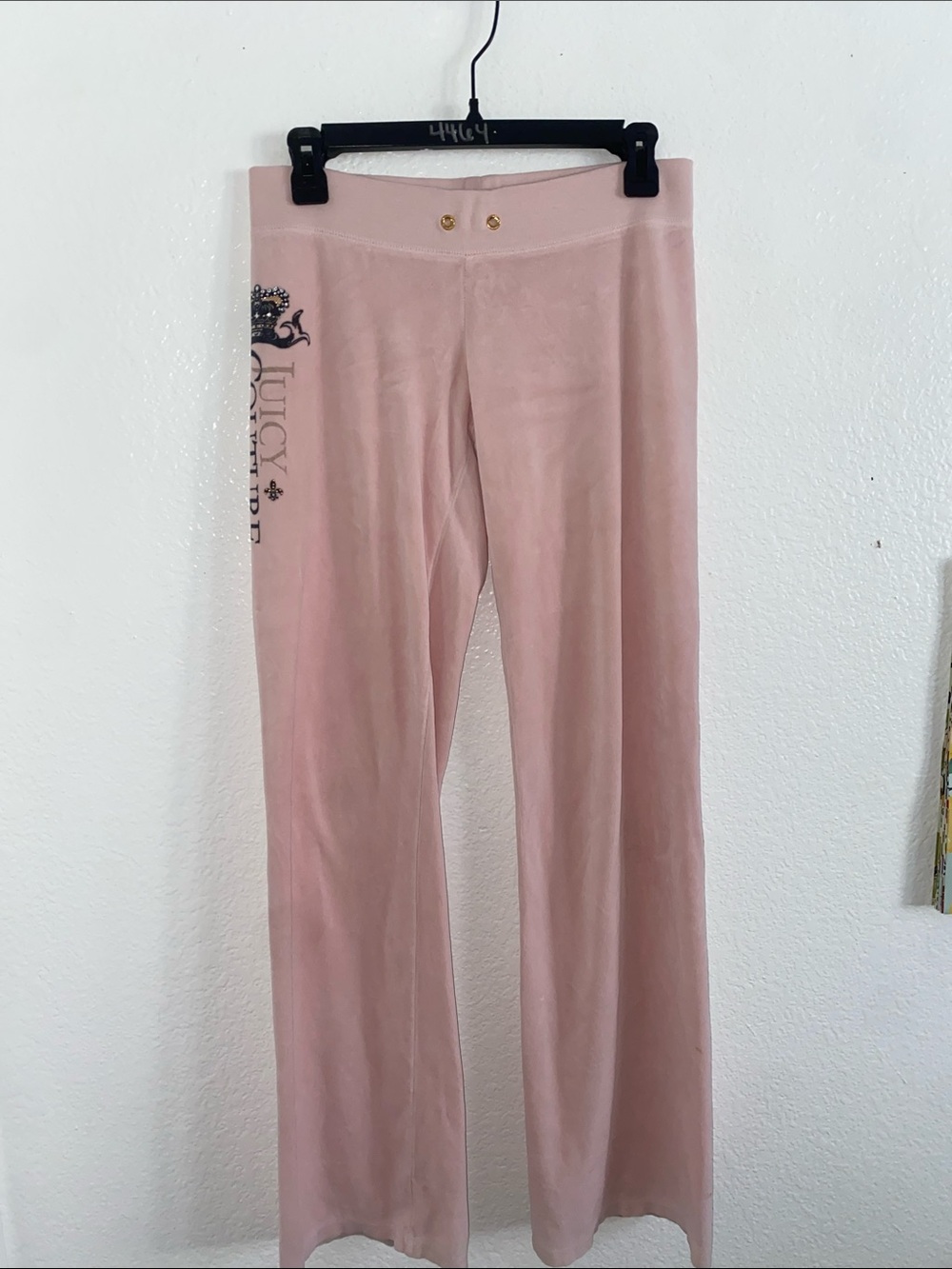 Juicy Couture Dusty Rose Velour Track Pants